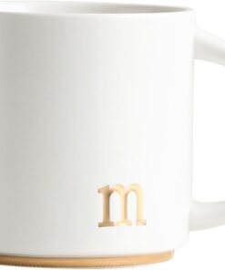 Ceramic Monogram Coffee Mug with Gift Box