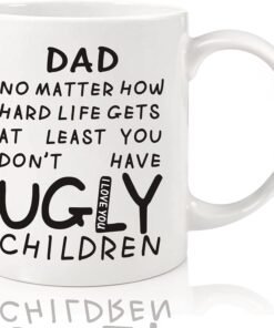 Funny Coffee Mug for Dad Fathers Day Gift