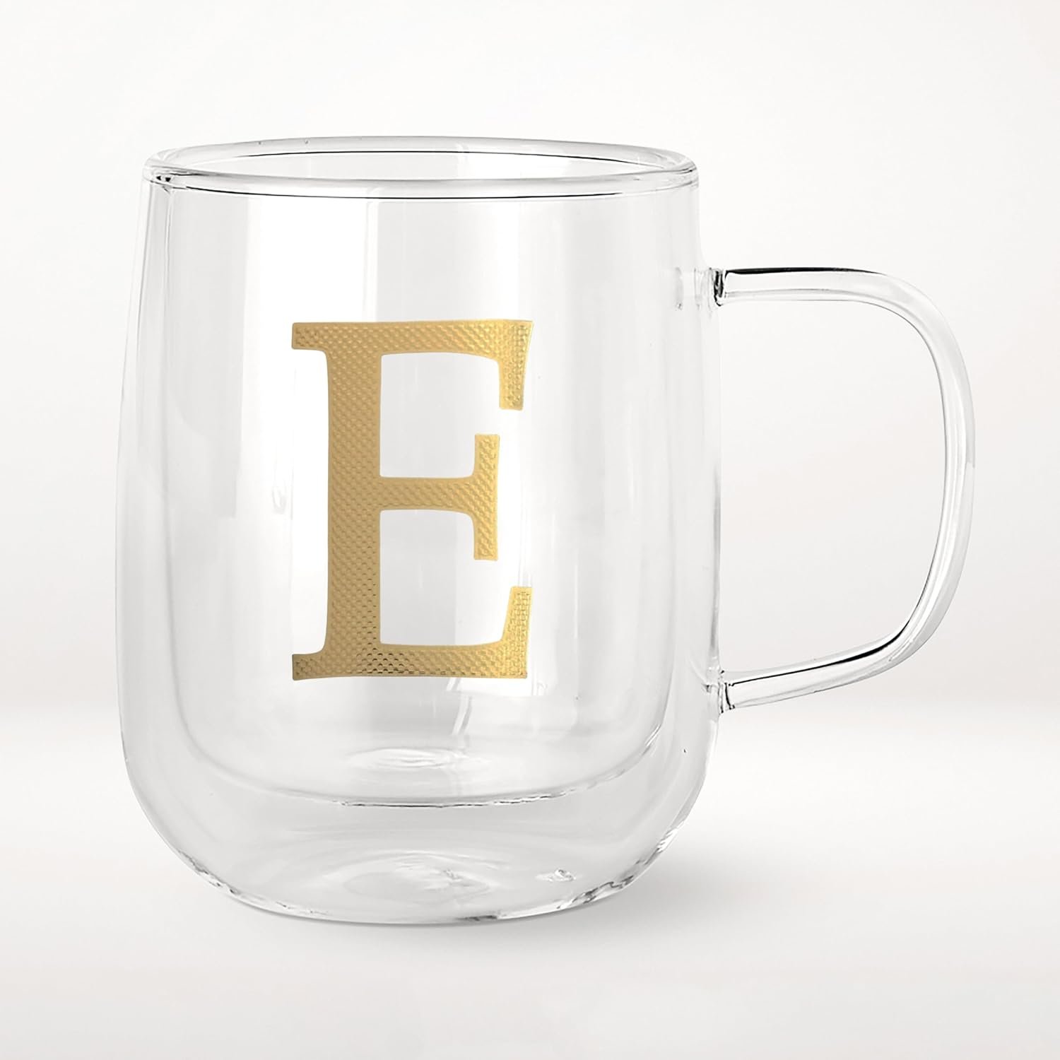 Double Walled Glass Coffee Mugs with Handle