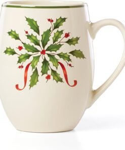 Lenox Holiday Christmas Stoneware Mug 12oz